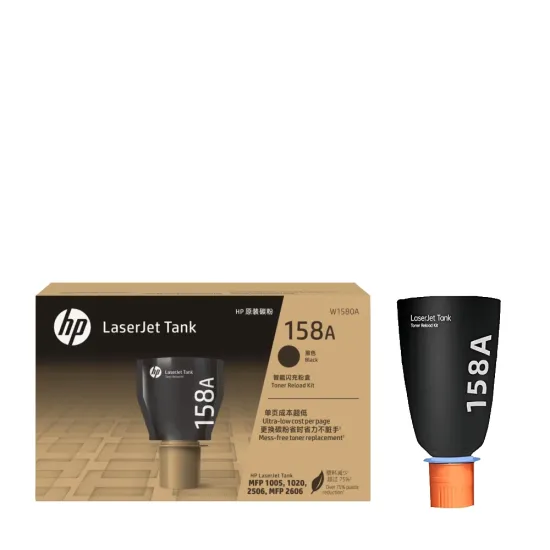 HP 158A Black Genuine Laser Toner Reload Kit