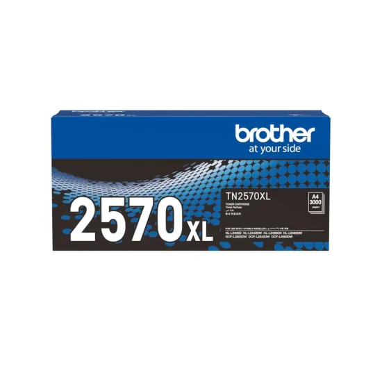 Brother Genuine Toner Cartridge TN2570XL