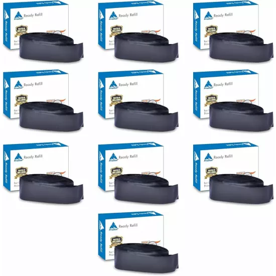 Prodot EX1000 Black Ribbon Cartridge 12.7mmx10m (PACK OF 10)