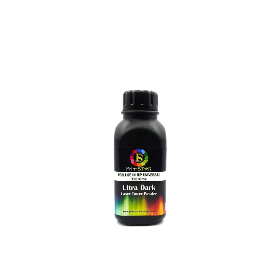 Printstar Toner Powder HP 12A 120gm Black (Ultra Dark)