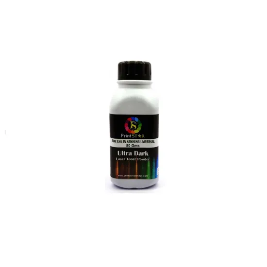 Printstar Laser Toner Powder Samsung 80gm Black (Ultra Dark) Printstar Laser Toner Powder Samsung 80gm Black (Ultra Dark)