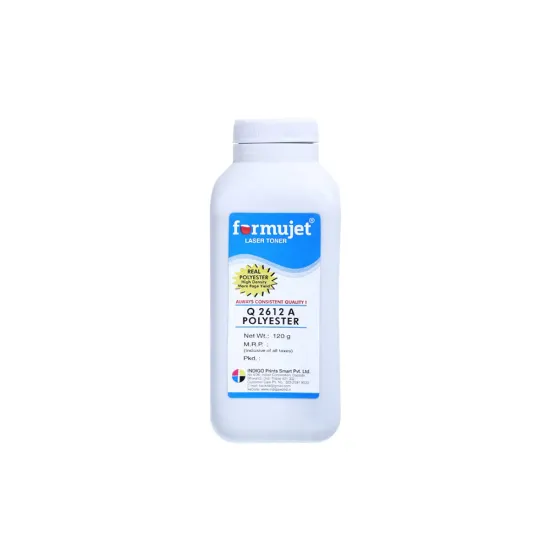 Formujet Laser Toner Powder HP 12A Polyester 120gm Black
