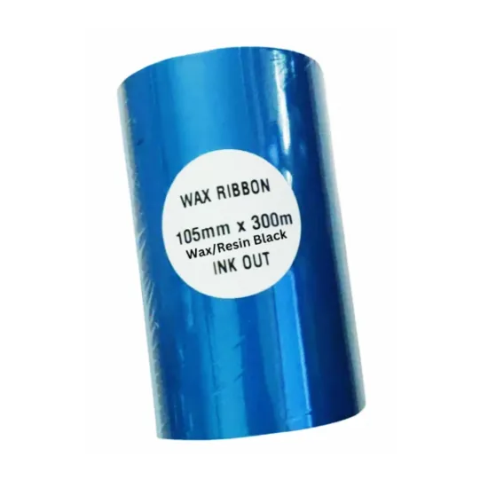 Resin Wax Ribbon For Barcode Printer 105mm x 300m