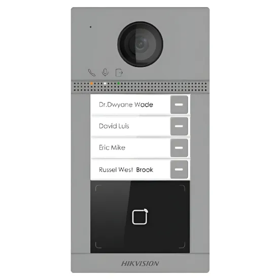 Hikvision IP Video Door Phone (VDP) Outdoor Unit For Multi Apartment (DS-KV8413-WME1(C)