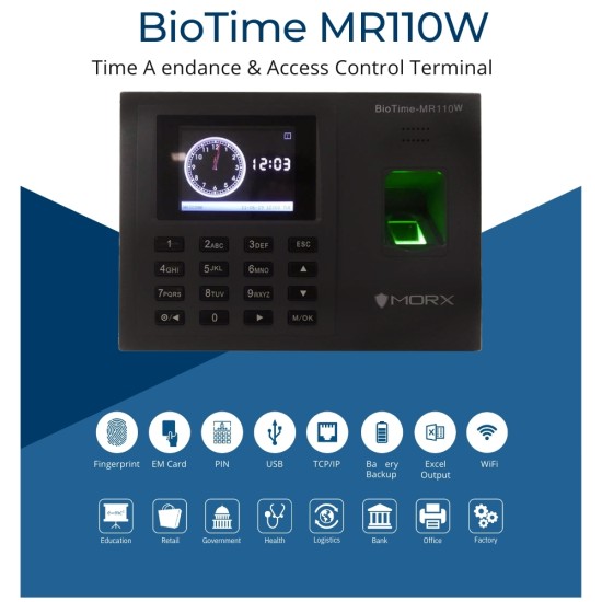 Mivanta MORX MR110W Attendance Biometric