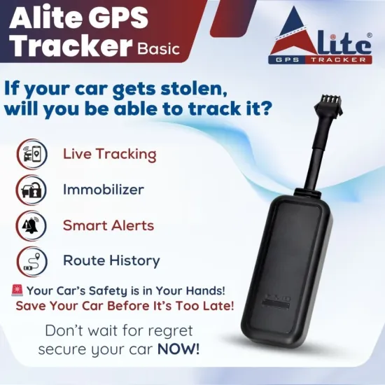 Alite GPS Tracker Basic (GPS Device + SIM + 1 Year Subscription)