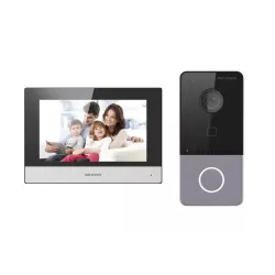 Hikvision DS-KIS603-P 7 Inch LCD Screen IP Video Intercom Kit