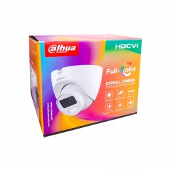 Dahua 2MP HD ColorVu  Dome Camera 3.6mm With Audio (DH-HAC-HDW1209CLQP-A-LED)