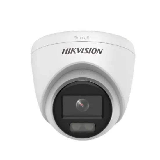 Hikvision 2MP ColorVu HD Dome Camera 2.8mm With Audio (DS-2CE70DF0T-PFS)