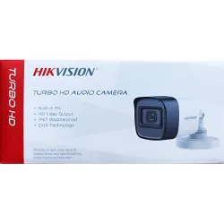 Hikvision 5MP Color HD Bullet Camera 3.6mm With Audio (DS-2CE16H0T-ITPFS)