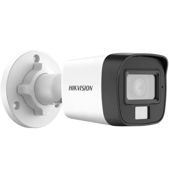 Hikvision 5MP Hybrid HD 3K Bullet Camera 3.6mm With Audio (2CE16K0T-LPFS)