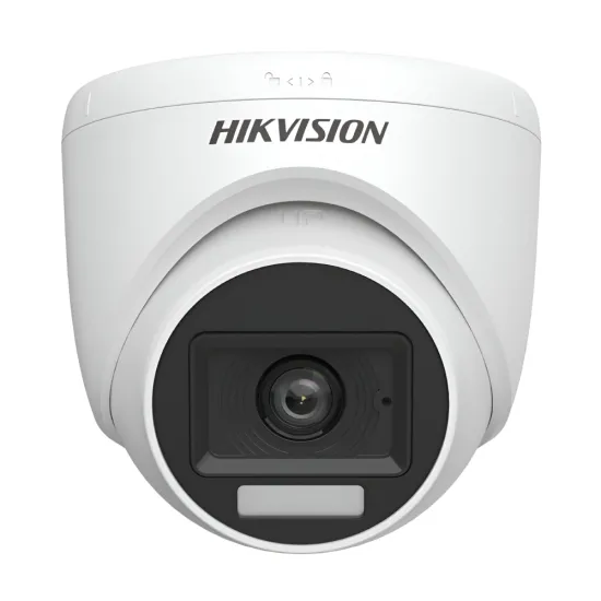 Hikvision 5MP Hybrid HD 3K Dome Camera 3.6mm With Audio (DS-2CE76K0T-LPFS)