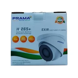 Prama Regular 2MP Hybrid HD Dome Camera 2.8mm With Audio (PT-HTD70F0E-LPFS)