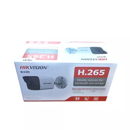 Hikvision IP 2MP Bullet Camera 4mm (DS-2CD1023G0E-I)