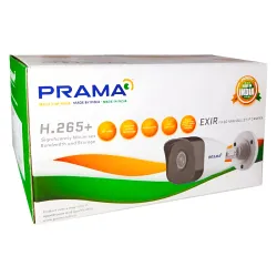 Prama IP 4MP Regular Bullet Camera 4mm (PT-NC140D3-I(D))