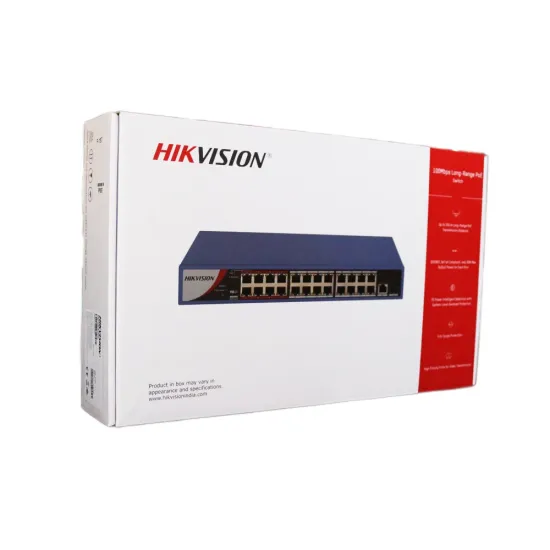 Hikvision 24 Port Poe Switch (24 Normal Poe + 2 Giga Uplink ) (3E0326P-E)