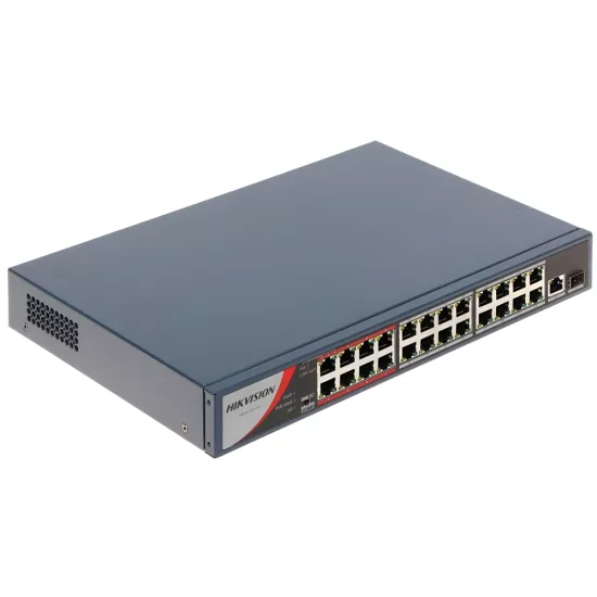 Hikvision 24 Port Poe Switch (24 Normal Poe + 2 Giga Uplink ) (3E0326P-E)
