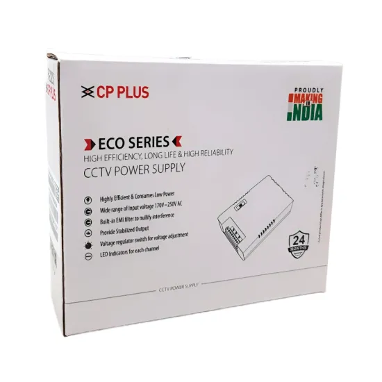 CP-Plus CCTV Power Supply Eco 16ch 12v/20a (PD16V2)
