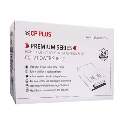 CP Plus CCTV Power Supply Premium 4ch Metal 12v/5a (MD50P)
