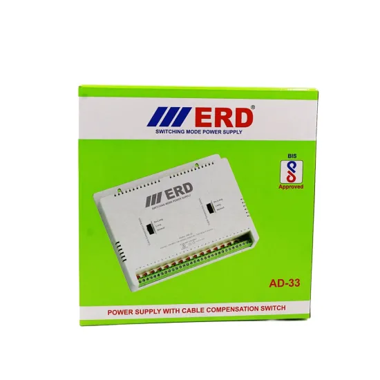 ERD CCTV Power Supply 12v/16a Multi For 16ch (AD33)