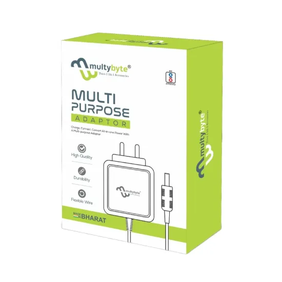 Multybyte Multi Purpose Power Adapter 12v/2a