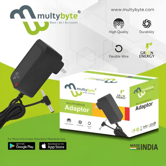 Multybyte Power Adapter 5v/2a