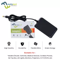 Multybyte Power Adapter 9v/1a