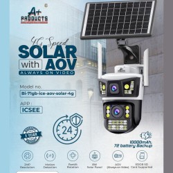 A+Products 4G Solar PT Camera 2MP + 2MP Dual Lens with 2 Way Audio A+Products 4G Solar PT Camera 2MP + 2MP Dual Lens with 2 Way Audio