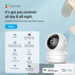 Ezviz H6C 2MP IP WiFi Dome Camera|Two Way Audio