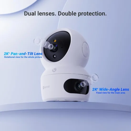 EZVIZ H7C 4MP + 4MP WiFi Dome Dual Lens Camera Two Way Audio