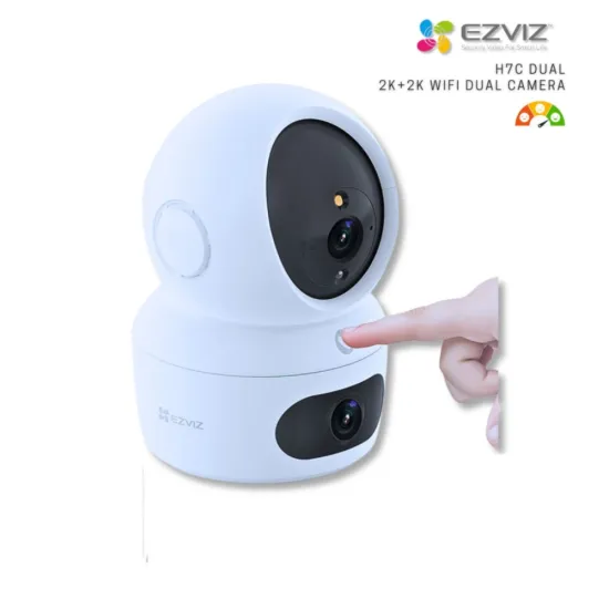EZVIZ H7C 4MP + 4MP WiFi Dome Dual Lens Camera Two Way Audio