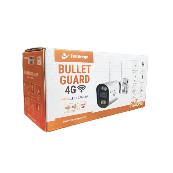 Secureye 4G IP Bullet Camera 3mp 2 Way Audio Bullet Guard Secureye 4G IP Bullet Camera 3mp 2 Way Audio Bullet Guard