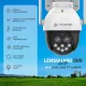 Secureye WiFi IP PTZ Camera 3+3MP (1 Lens 10X Zoom) Dual Lens Lensguard Duo (SC-PTZ-4W)