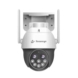 Secureye S-PTZ2-4G Lensguard 4G 3mp PT Camera Dual Lens (2 Way Audio)