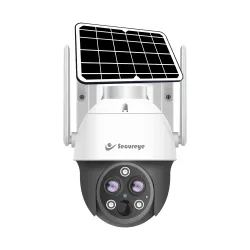 Secureye 4mp HD Solar Eye Duo Outdoor 4G  Solar Camera With  Night Colour Vision