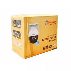 Trueview 3MP IP Dome Camera With 4G+PT Night Colour Two Way Audio (T18120)