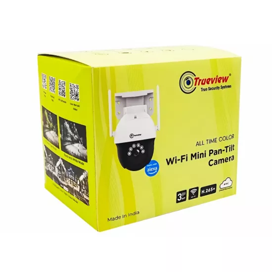 Trueview 3MP IP WiFi Dome Camera With Night Colour Two Way Audio ( T18135)