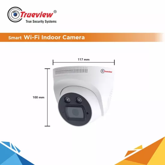 Trueview 3MP WiFi Dome Camera With Night Colour T18140