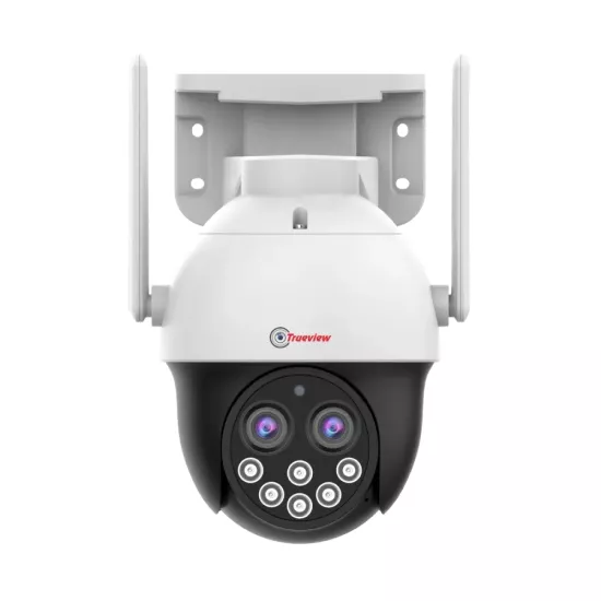 Trueview 4MP IP Dome 4G Night Color Dual Lens Camera With Two Way Audio (T18155)