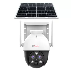 Trueview 3MP IP Outdoor 4G Solar Camera Dual Lens With 10X Zoom (T18164)