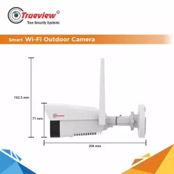 Trueview 3MP IP Bullet Color 4G Sim Supported Camera With Two Way Audio (T18175)