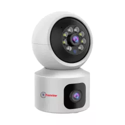 Trueview Robot 2MP + 2MP IP WiFi Dome Linkage Camera Two Way Audio (T18184-A)