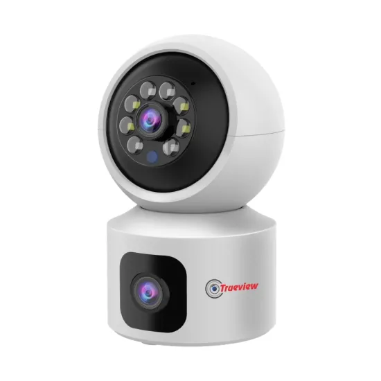 Trueview Robot 2MP + 2MP IP WiFi Dome Linkage Camera Two Way Audio (T18184-A)