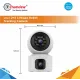 Trueview Robot 2MP + 2MP IP WiFi Dome Linkage Camera Two Way Audio (T18184-A)