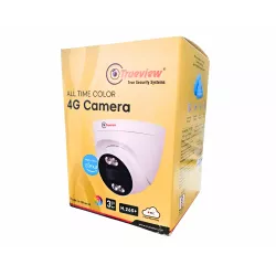 Trueview 3MP IP Dome Camera With Night Colour With 4G Sim Supported (T18185)