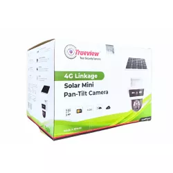 Trueview 3MP+3MP 4G Mini PT Solar Linkage Night Colour With Two Way Audio (T18200 A) Camera