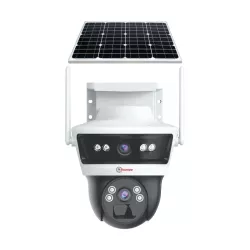 Trueview 3MP+3MP 4G Mini PT Solar Linkage Night Colour With Two Way Audio (T18200 A) Camera