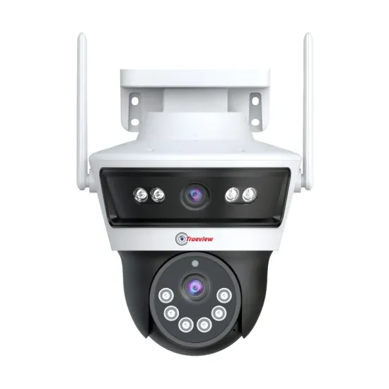 Trueview 2MP + 2MP IP Dome Camera Linkage With 4G Night Vision Dual  Lens Two Way Audio T18201