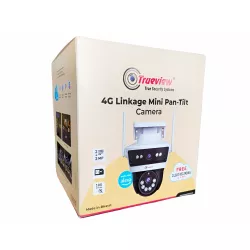 Trueview 2MP + 2MP IP Dome Camera Linkage With 4G Night Vision Dual  Lens Two Way Audio T18201
