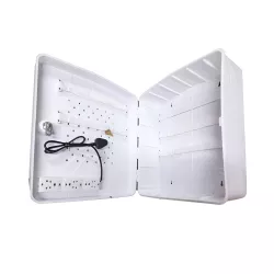 PVC Rack For DVR Poe Switch With PDU 3 Socket